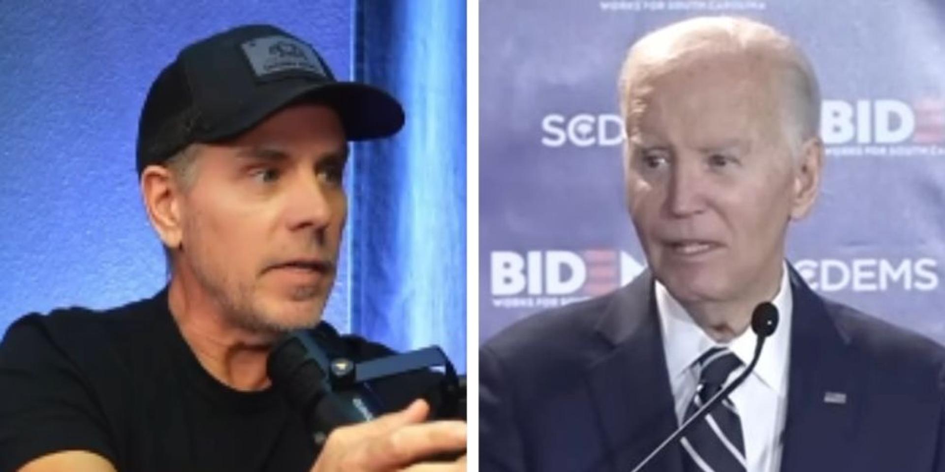 Hunter Biden reveals he used Burisma cash to buy drugs, Joe Biden 'showed up' to his drug den flanked by Secret Service