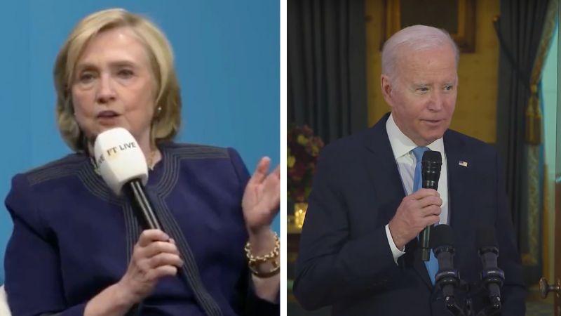 'Terrible mistake': Hillary Clinton says Biden should have never run in 2024