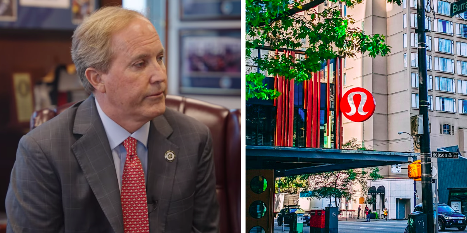Ken Paxton investigates Lululemon over 'forever chemicals' in clothing
