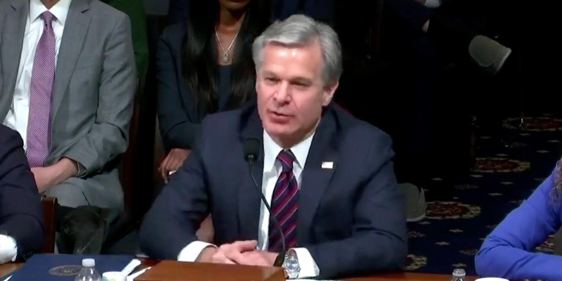 Chris Wray referred to DOJ for misleading lawmakers on memo claiming traditional Catholics were domestic extremists