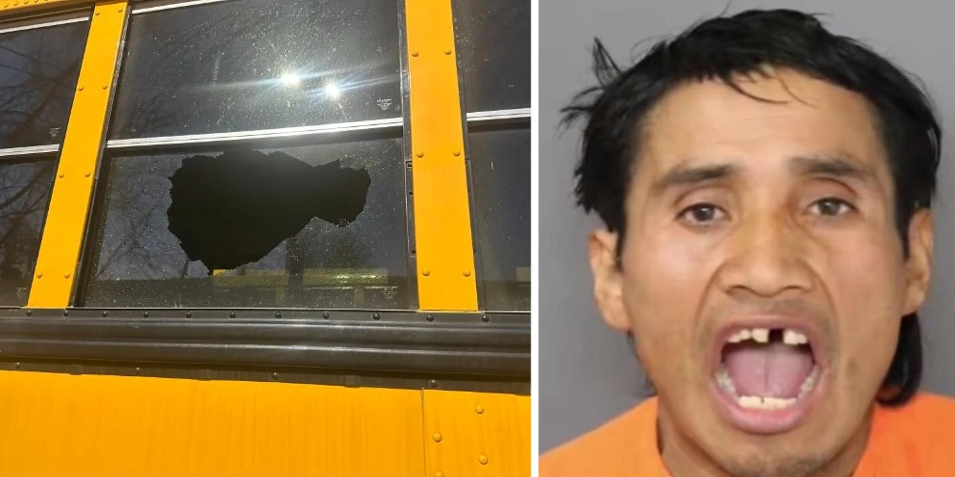 8-year-old NJ girl undergoes emergency surgery for fractured skull after rock thrown through bus window, suspect arrested
