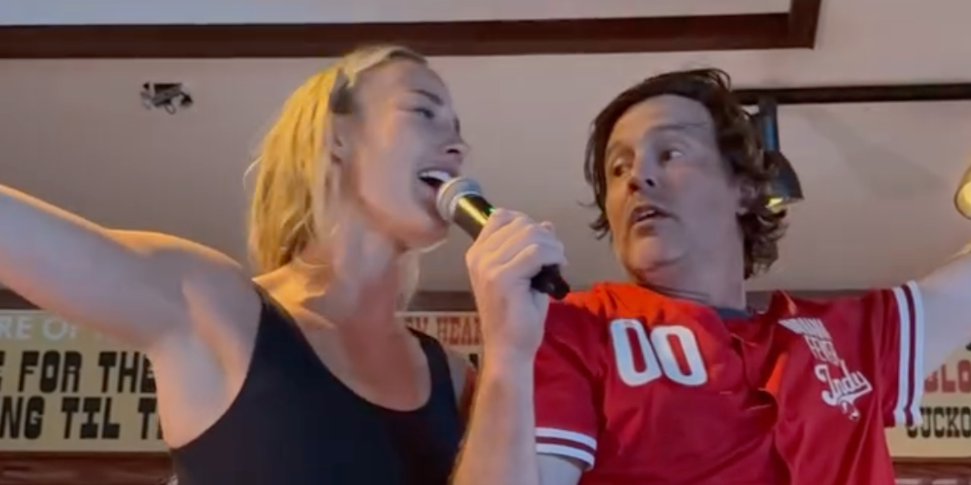 PATRIOT: Sophie Cunningham chants USA, sings Toby Keith classic in Indy bar after Fever win