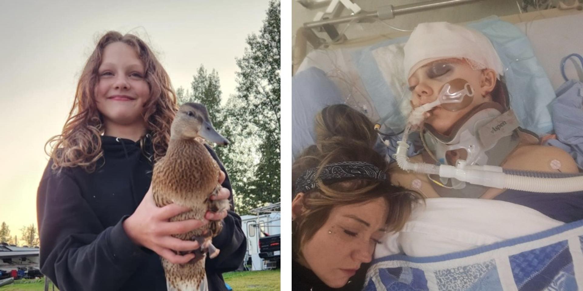 'She's moved!': 12-year-old girl makes steps toward recovery after being shot in head, neck by Tumbler Ridge trans shooter