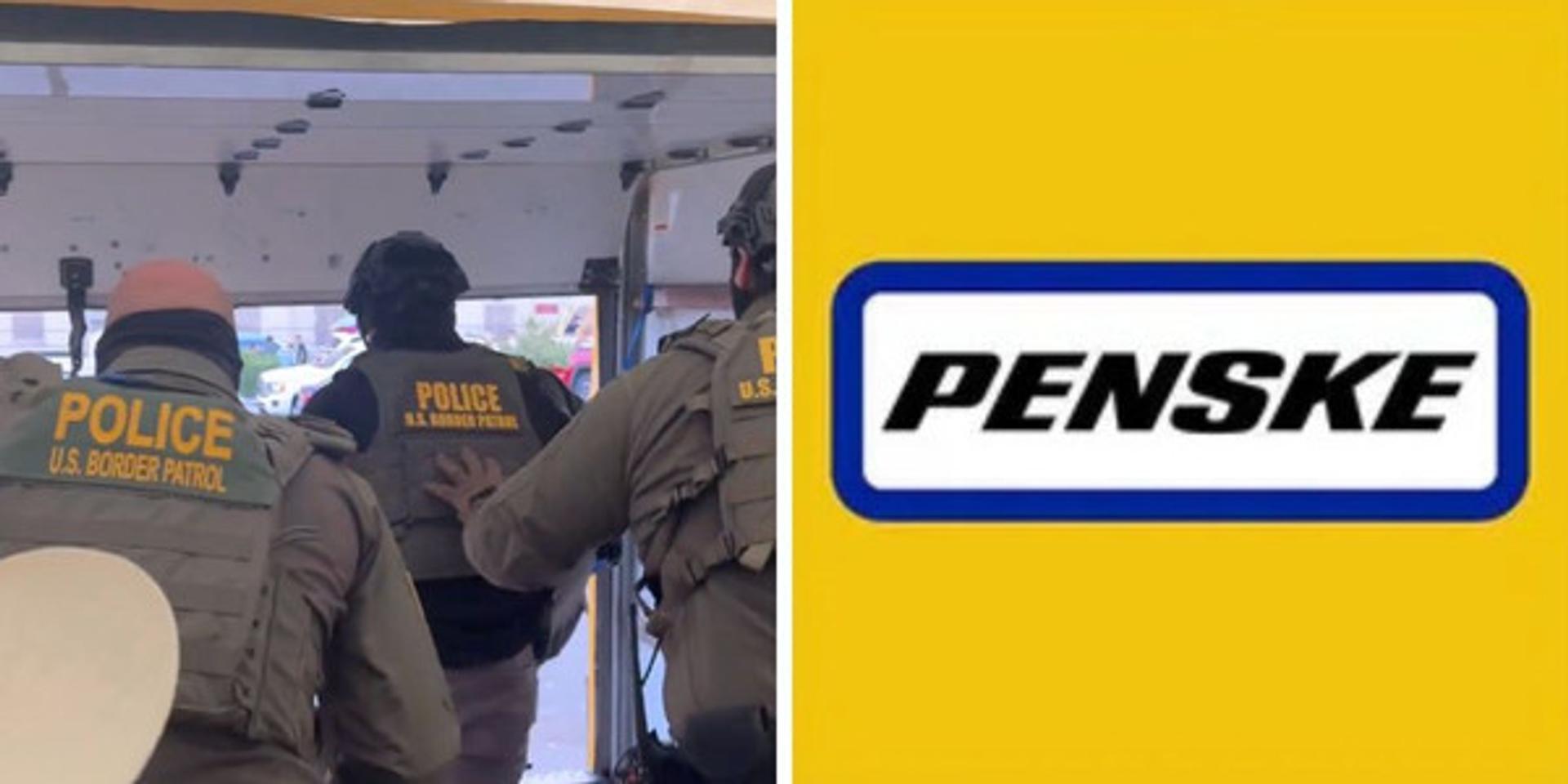 NEW: Penske issues statement condemning use of trucks for DHS immigration raids, was silent on use of trucks for human smuggling