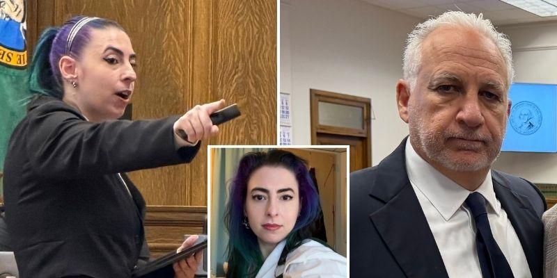 COURTROOM CHAOS: Purple-haired Seattle female attorney DEMANDS judge sanction opposing male counsel for 'gender misconduct' during CHAZ trial