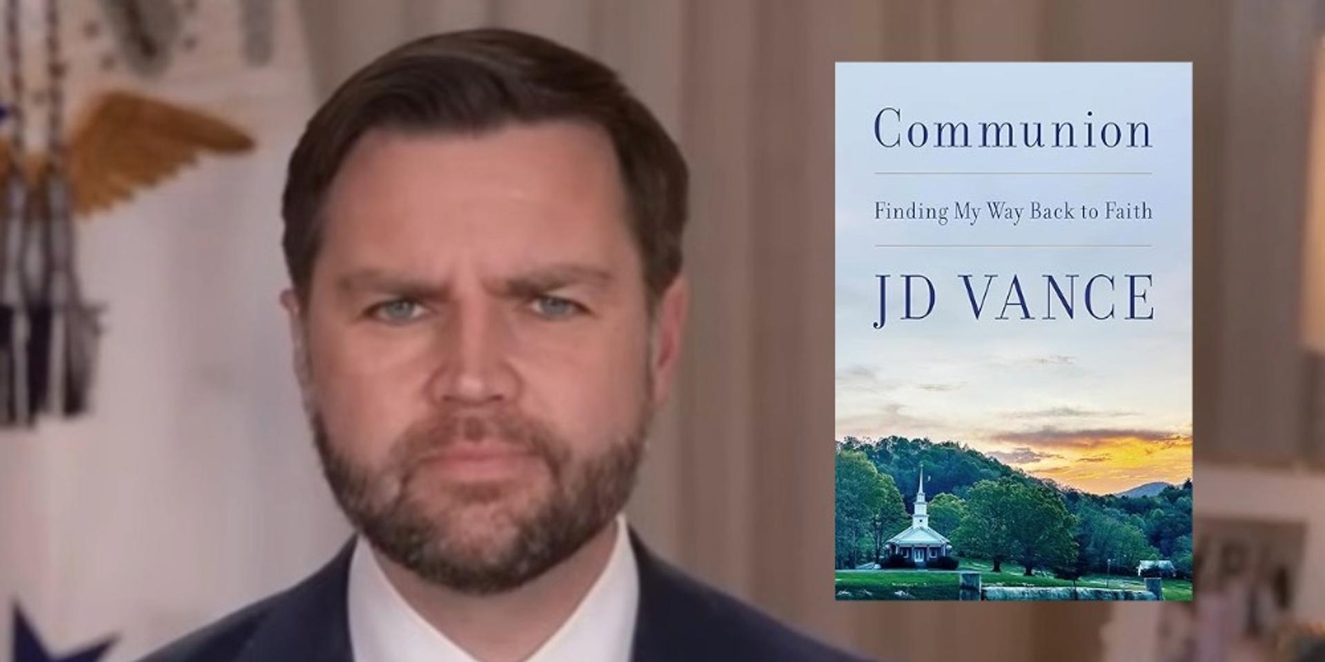 JD Vance's latest book exploring his conversion to Catholicism to hit shelves June 16
