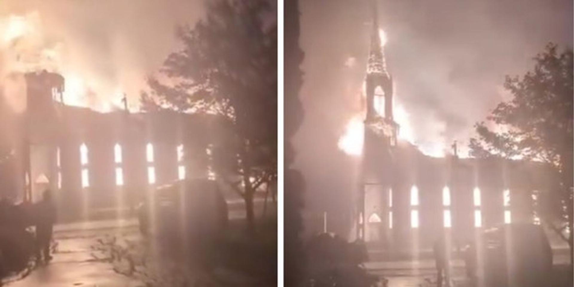 68-year-old man arrested for torching century-old Catholic church in New Brunswick