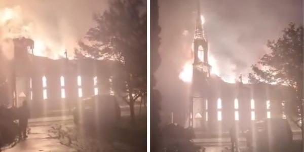 68-year-old man arrested for torching century-old Catholic church in New Brunswick