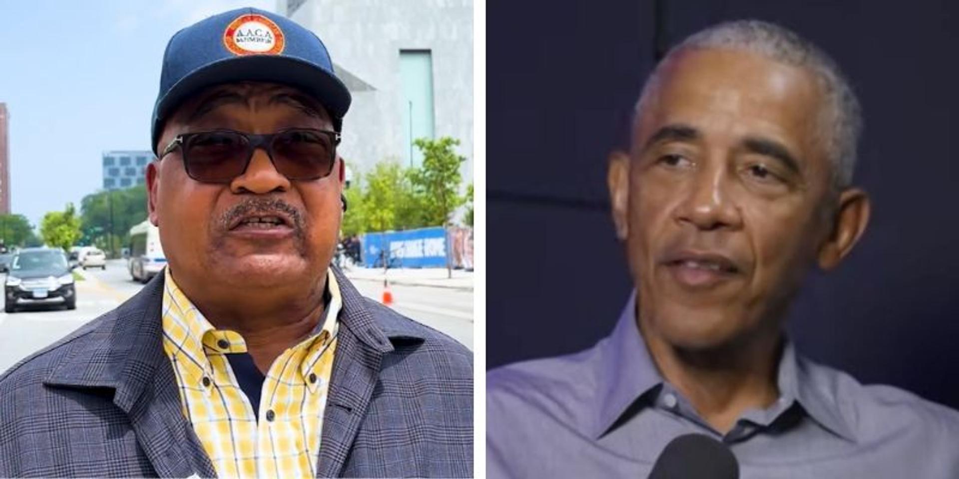 Unpaid black contractors rage against Obama Presidential Center: 'What sense is it celebrating Juneteenth if our black contractors are not getting their money?'