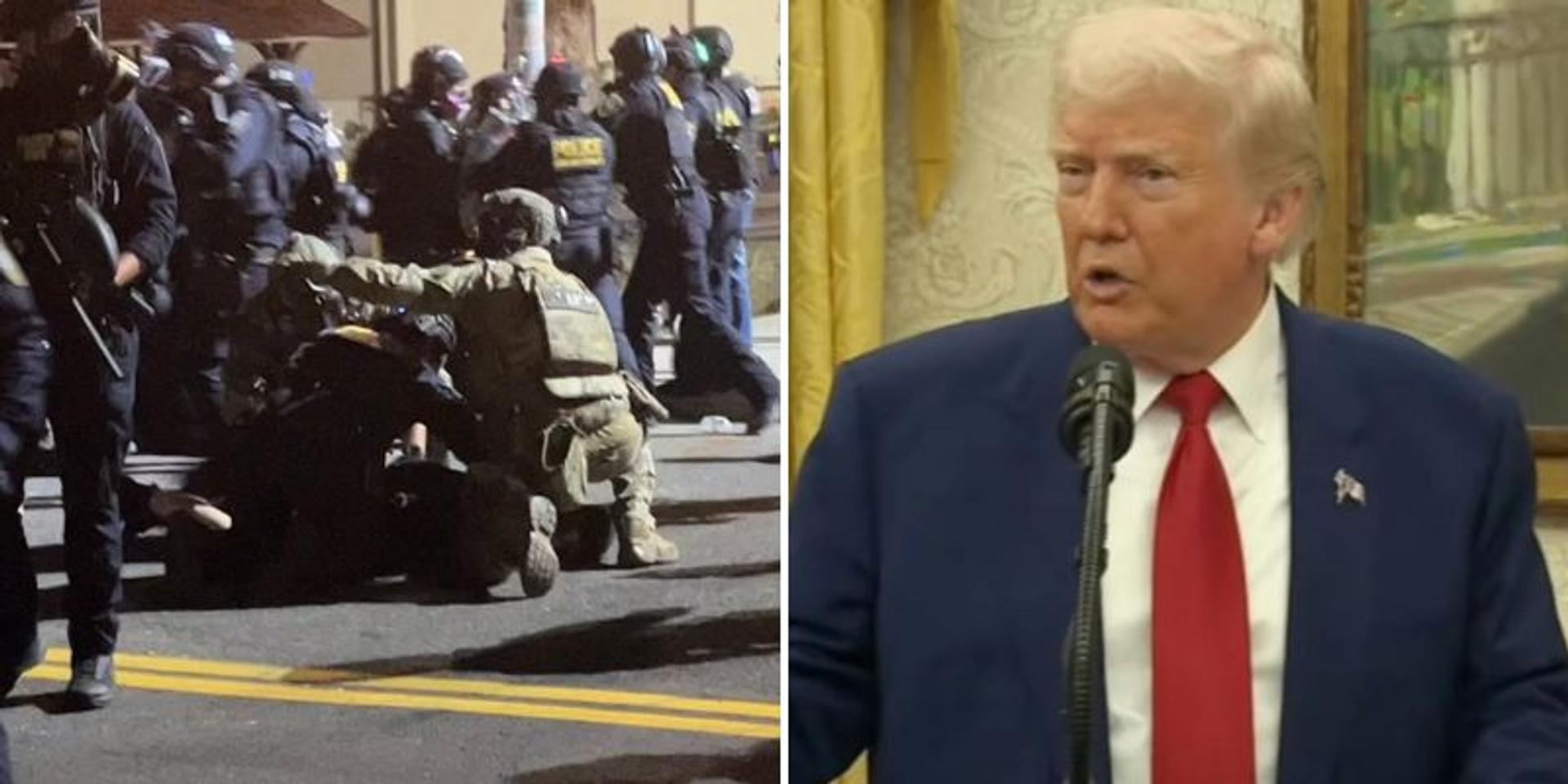 BREAKING: Trump to pull National Guard from Portland, LA, and Chicago—warns they 'will come back' in 'stronger form'