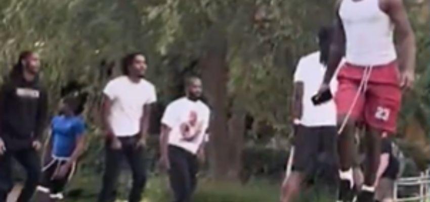 Michigan police searching for suspects who used knife, bats in violent brawl at Grand Valley State University