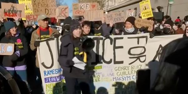 Woke Columbia students, faculty melt down over ICE recruitment at school