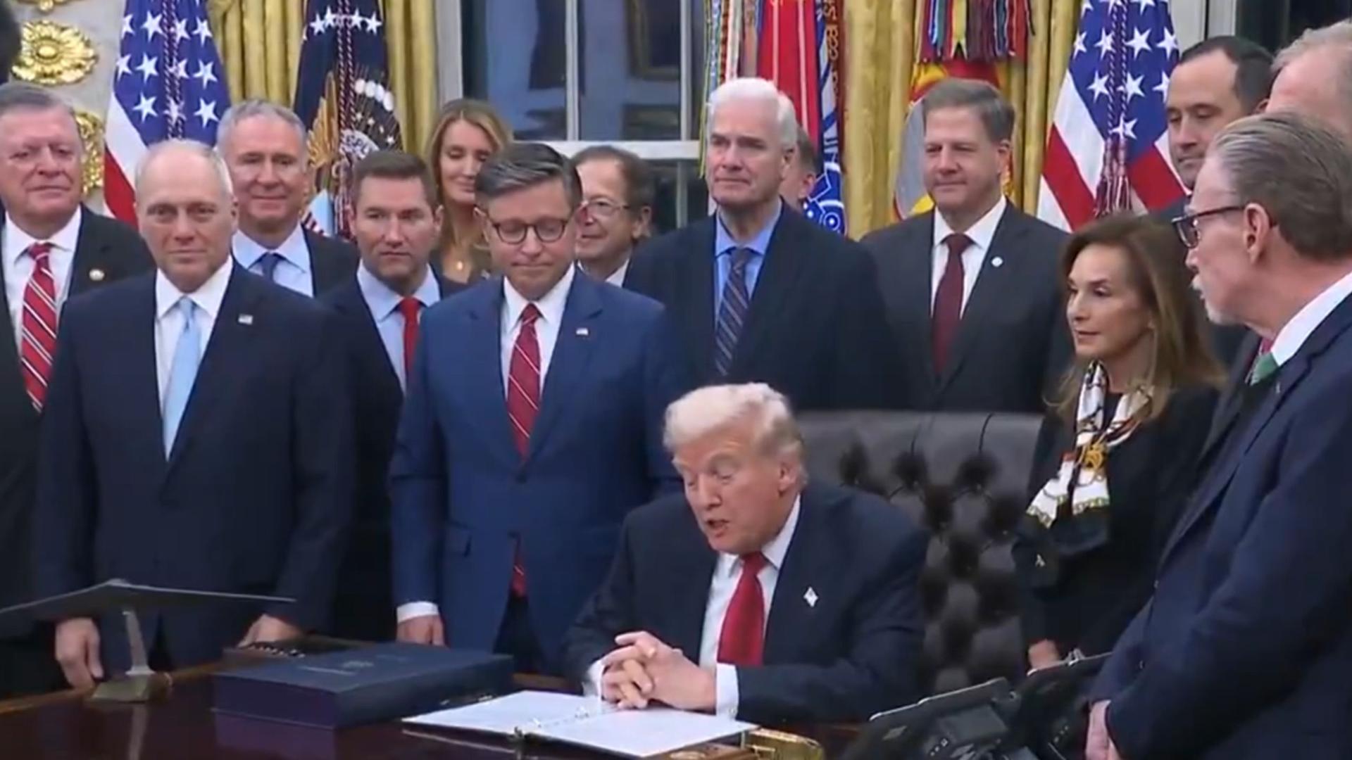 Trump signs bill ending longest government shutdown in US history