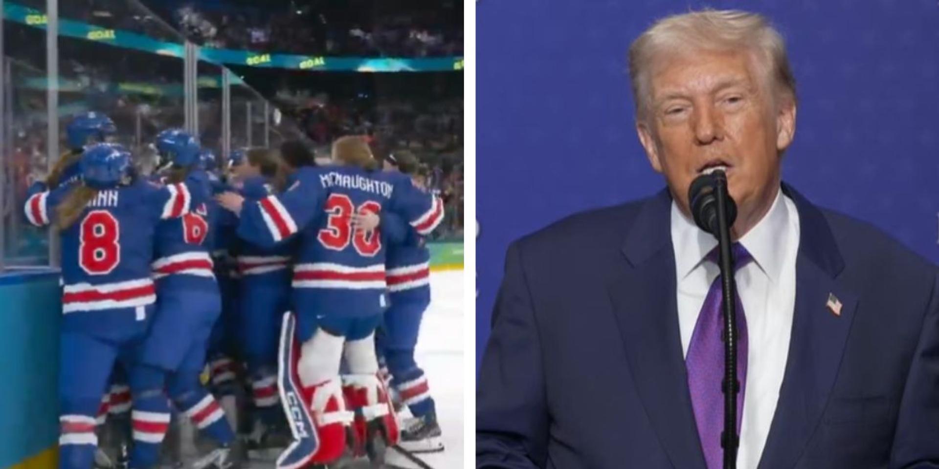 BREAKING: US Women's hockey team declines Trump's invite to SOTU due to 'previously scheduled commitments'