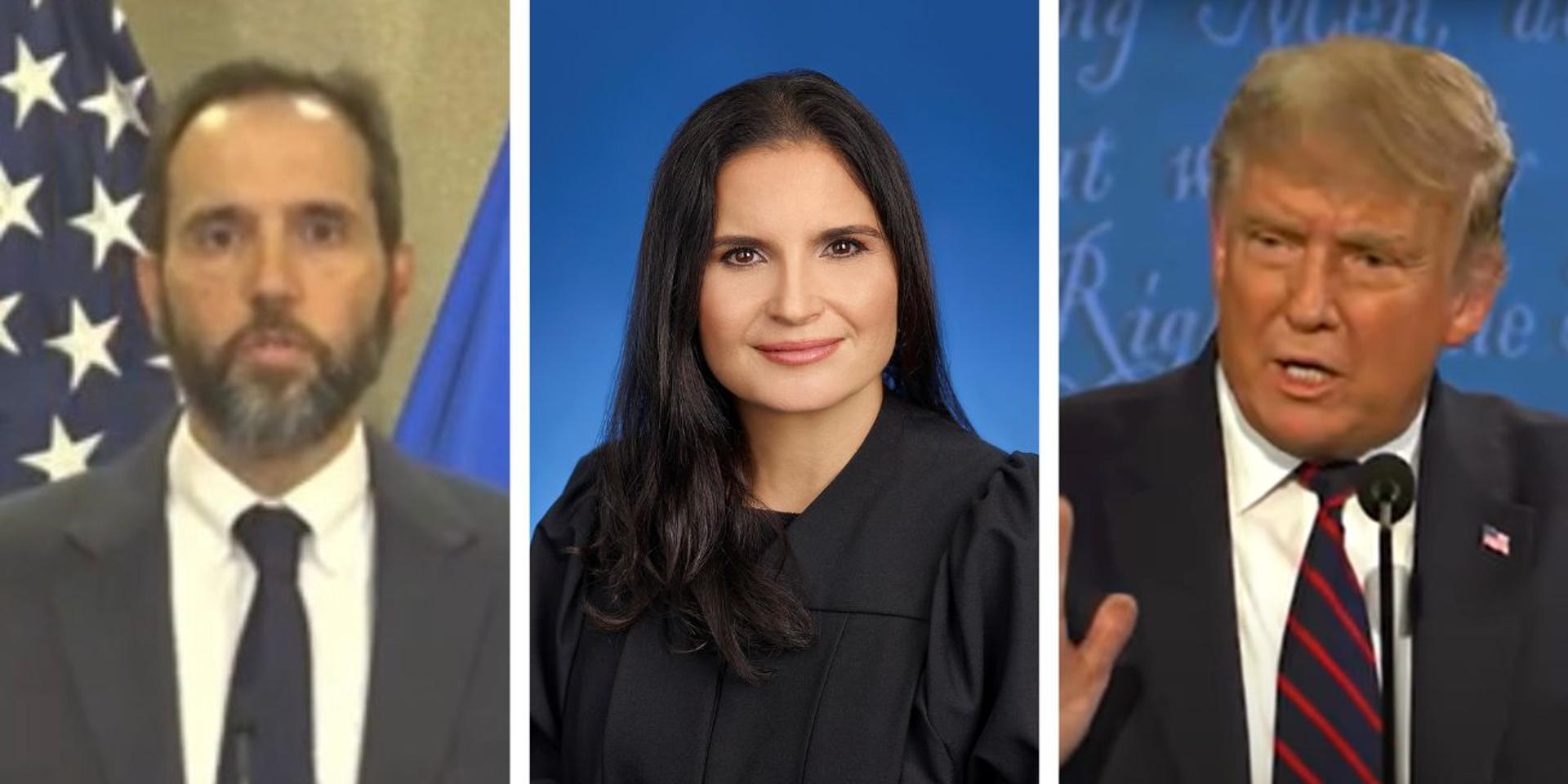 Florida judge blocks release of Jack Smith's report on Mar-a-Lago docs case against Trump