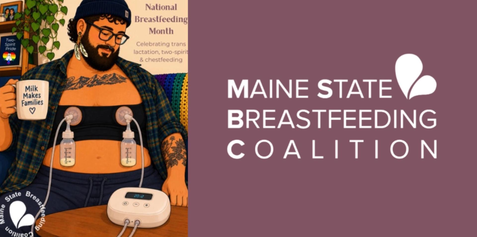 Maine breastfeeding coalition celebrates 'trans lactation, chestfeeding, and Two-Spirit families'