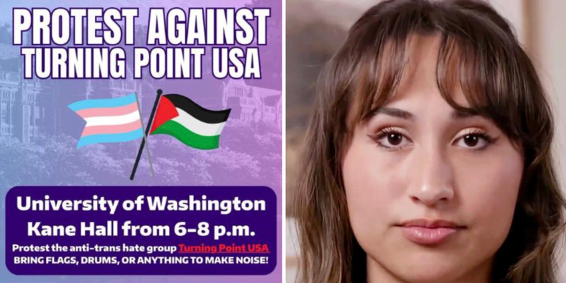 BREAKING: TPUSA event with Chloe Cole at University of Washington postponed after threats from Antifa