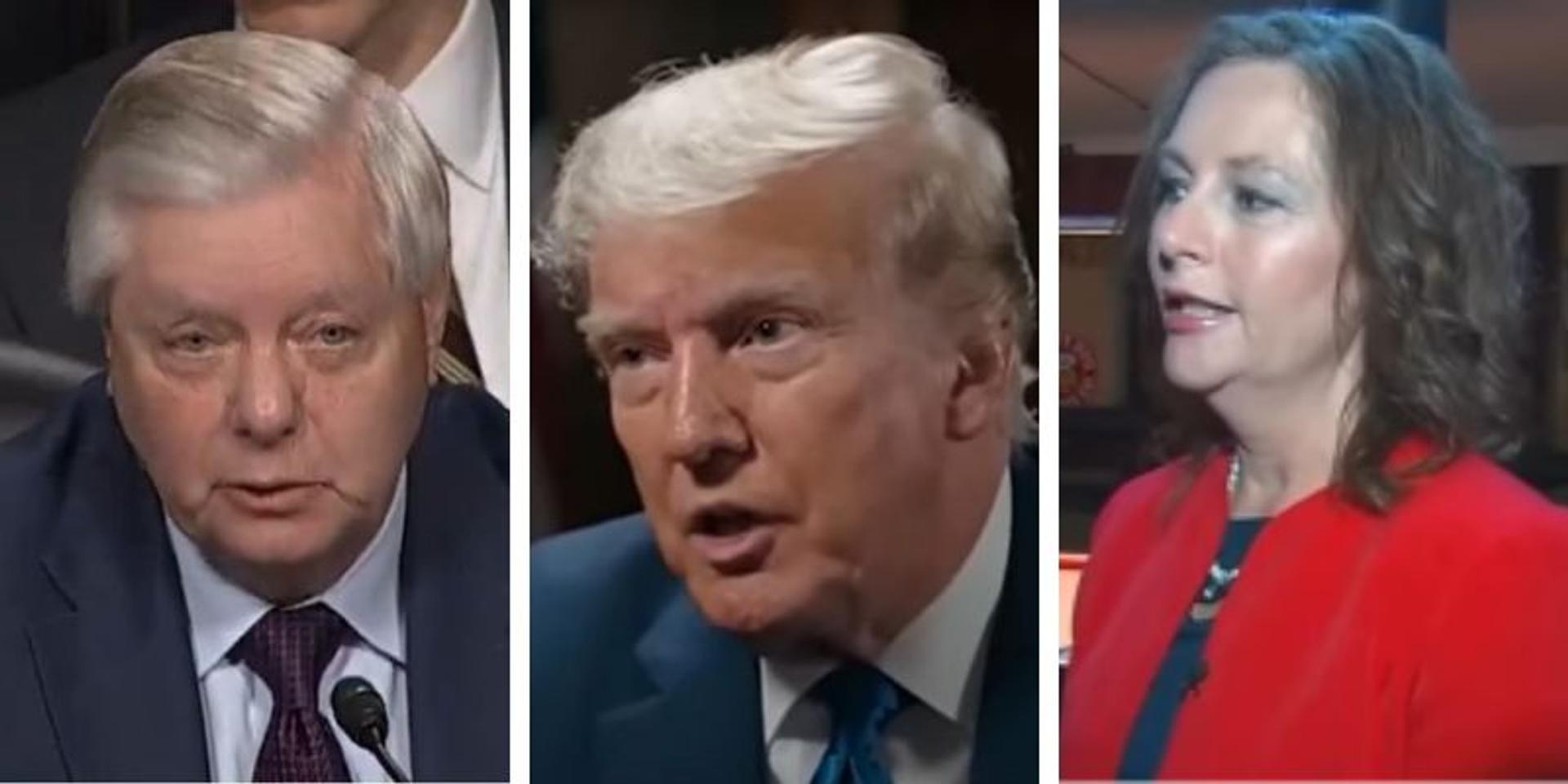 BREAKING: Trump recommends Lindsey Graham's sister to fill his empty Senate seat