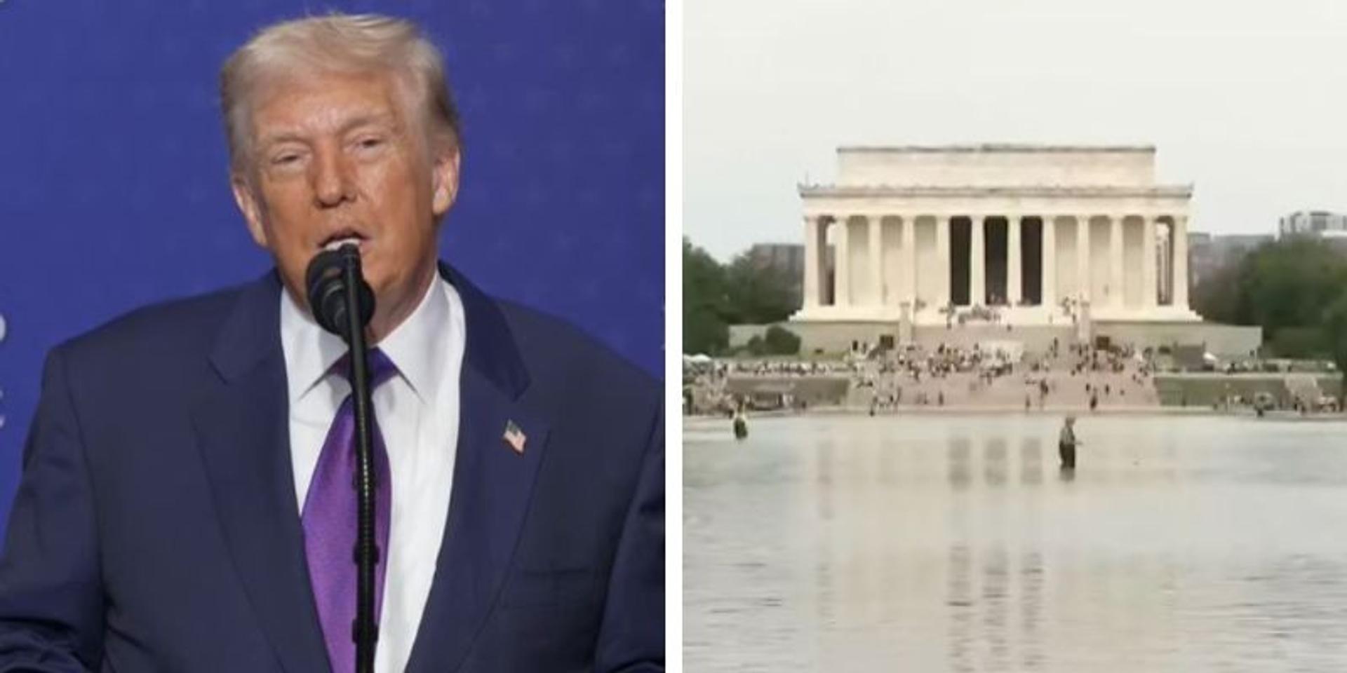 National Parks confirms Reflecting Pool was vandalized, lining slashed: court filings