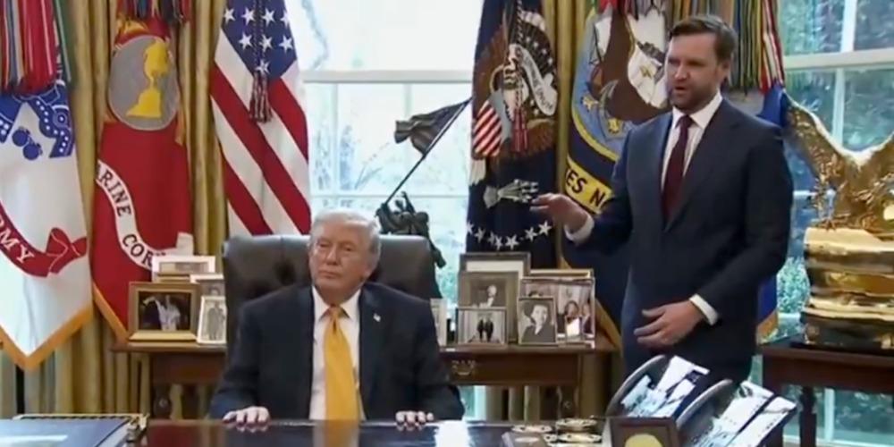 Vance slams media for trying to divide him and Trump over Iran