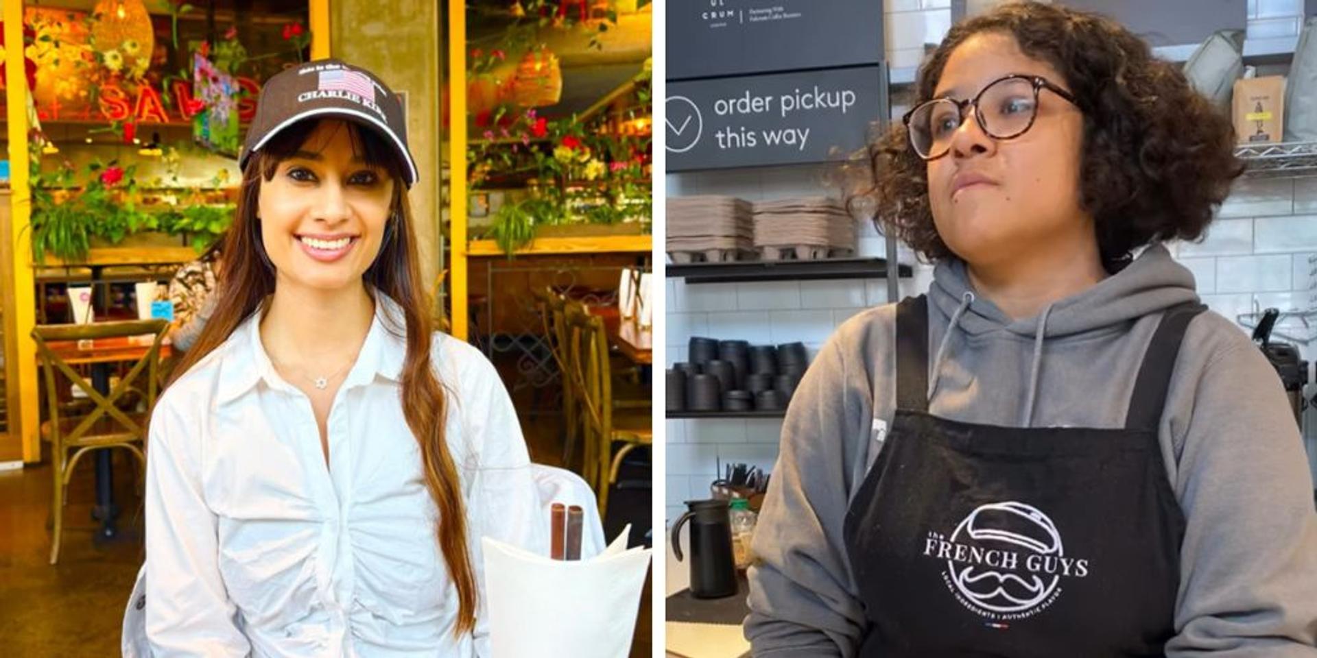 EXCLUSIVE: Seattle bakery worker placed on leave after refusing to serve CA GOP gov candidate wearing Charlie Kirk hat, Star of David