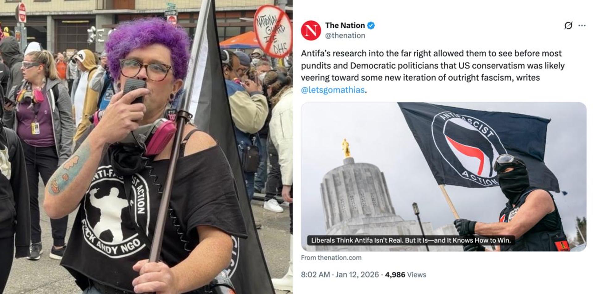 Far-left rag The Nation admits Antifa is real—and says it's a good thing