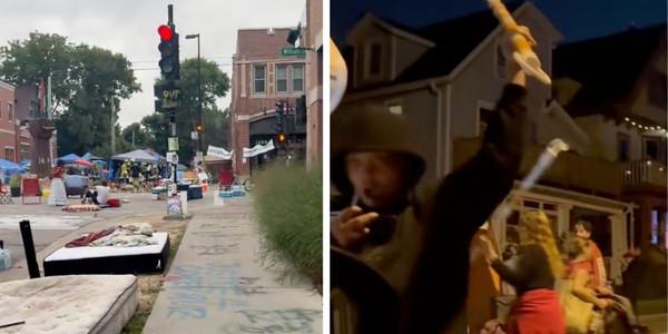 BLM activists set up autonomous zone in Madison, Wisconsin—city provides bathroom facilities