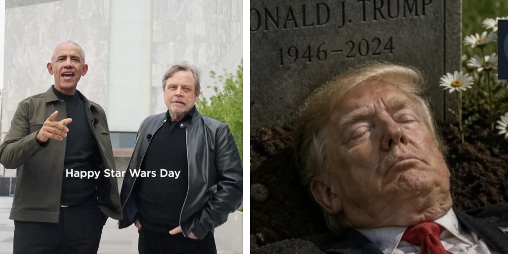 Pressure mounts for Disney, Obama to condemn Mark Hamill for Trump death post