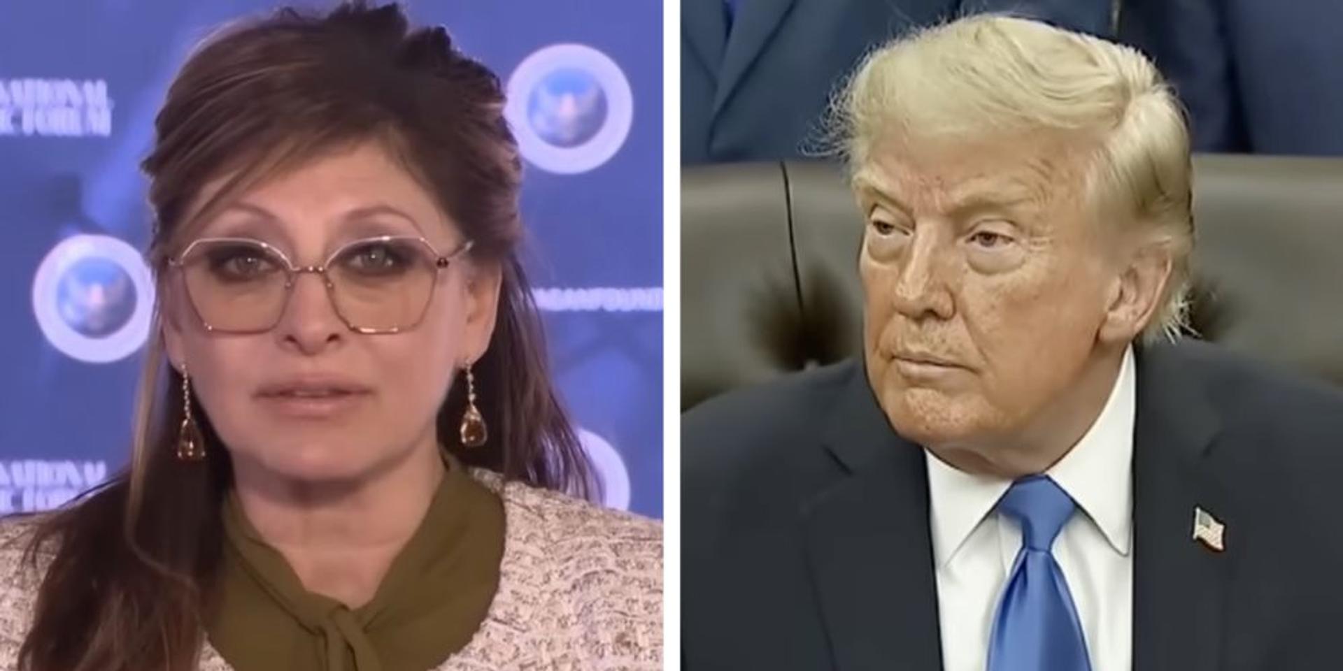 Trump praises Maria Bartiromo after she was allegedly ousted at Fox for leaking info to White House