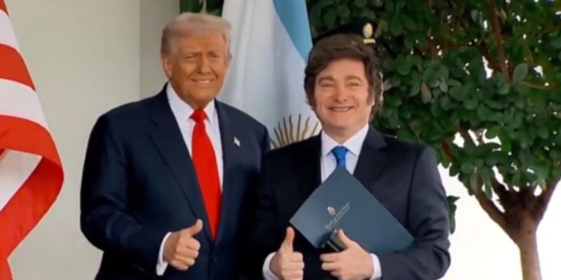 Trump admin delivers financial lifeline to Argentina in $20 billion currency swap as Milei visits White House