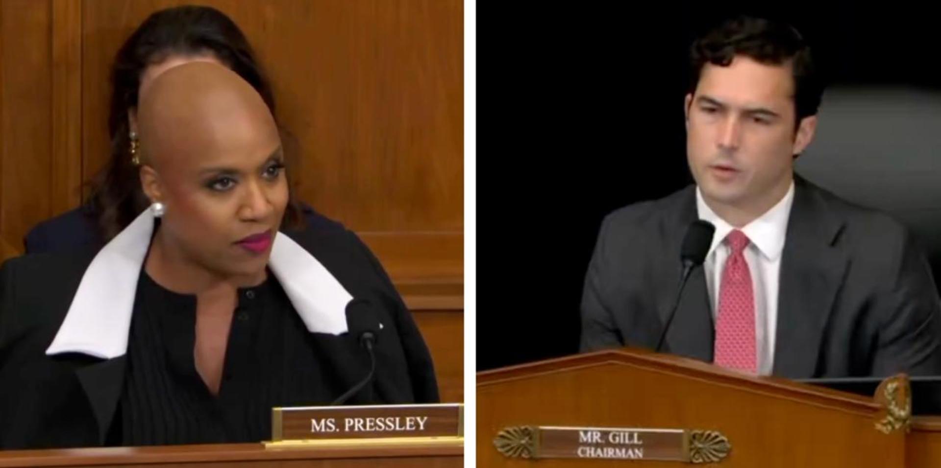 Ayanna Pressley's pushes ERA for women's equity—Brandon Gill points out she won't say what a woman is