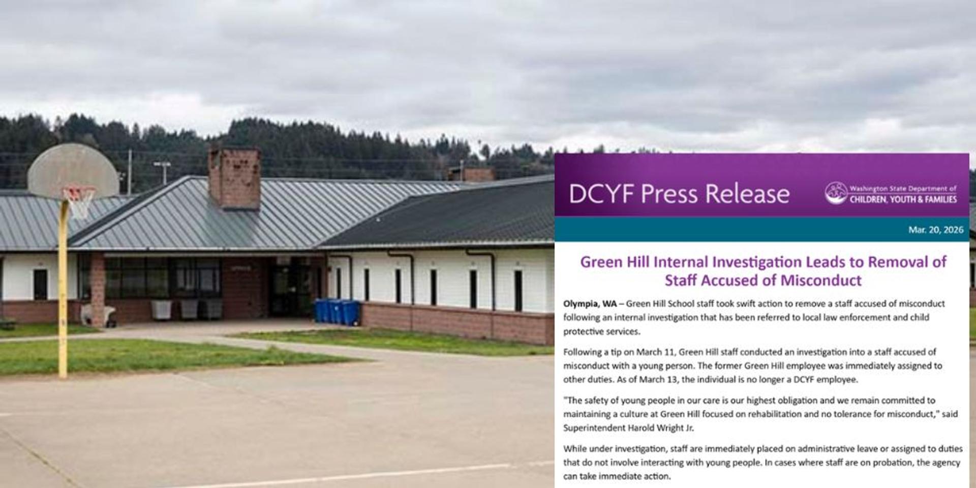WA juvenile detention staffer arrested for sexual misconduct with minor