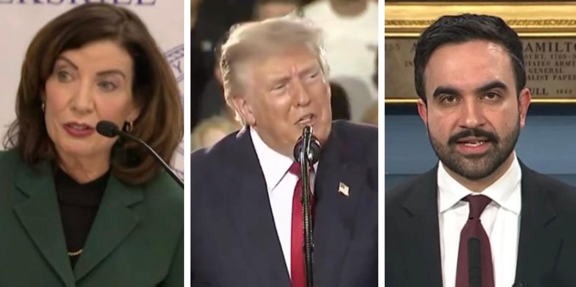 Trump blasts Mamdani’s NYC second home tax as Hochul scrambles to distance herself from commie policy
