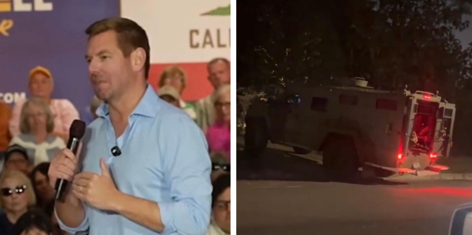 BREAKING: Beverly Hills mansion raided by feds as part of Eric Swalwell probe