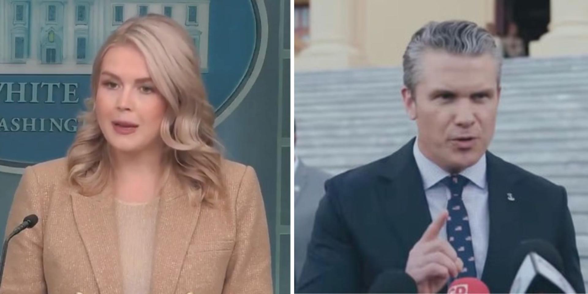 White House says Hegseth did not give order for strike on survivors of Caribbean drug boat attack