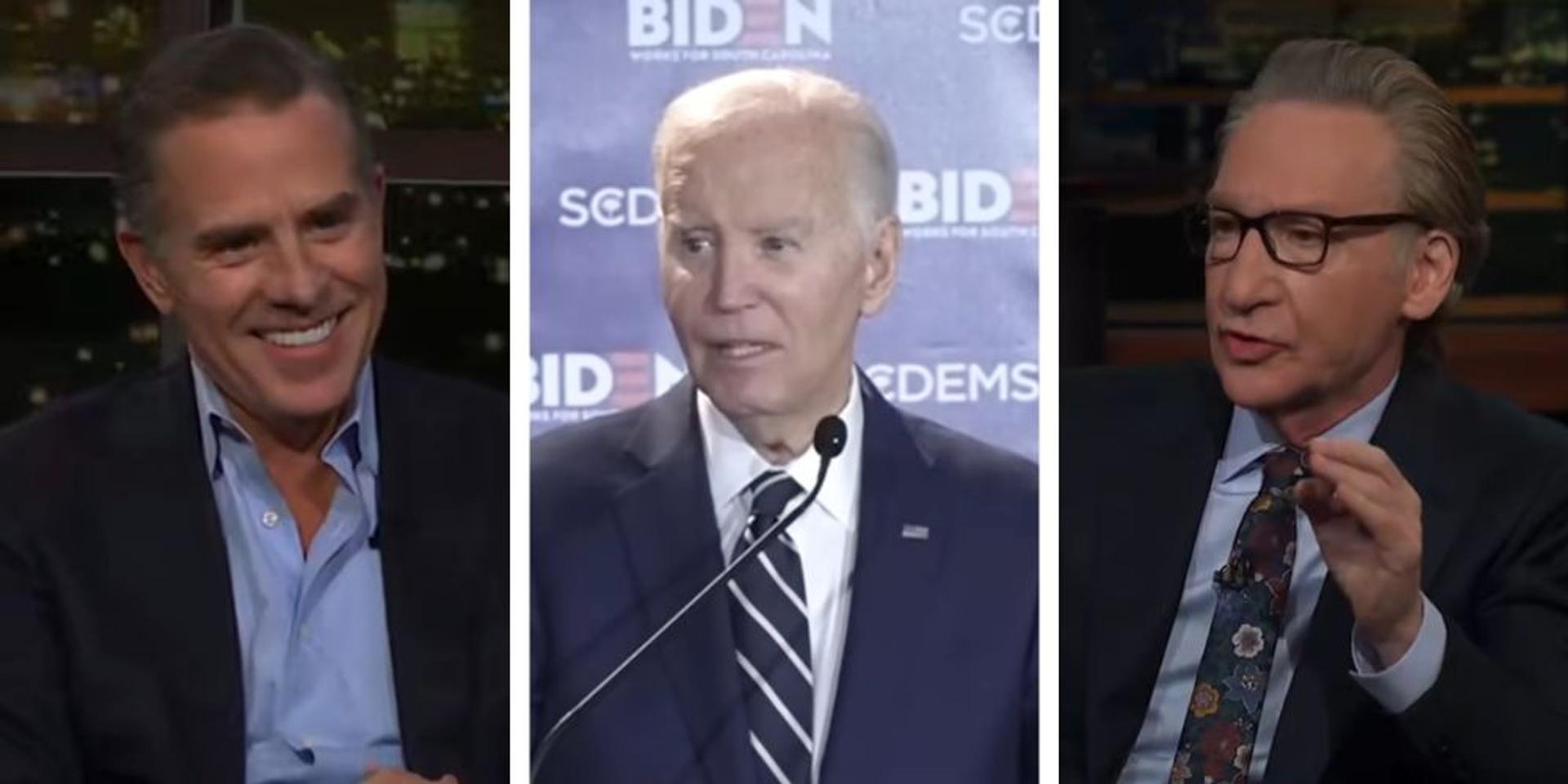 Bill Maher presses Hunter Biden to admit he only got job at Ukrainian energy giant Burisma because of 'Big Guy' Joe Biden