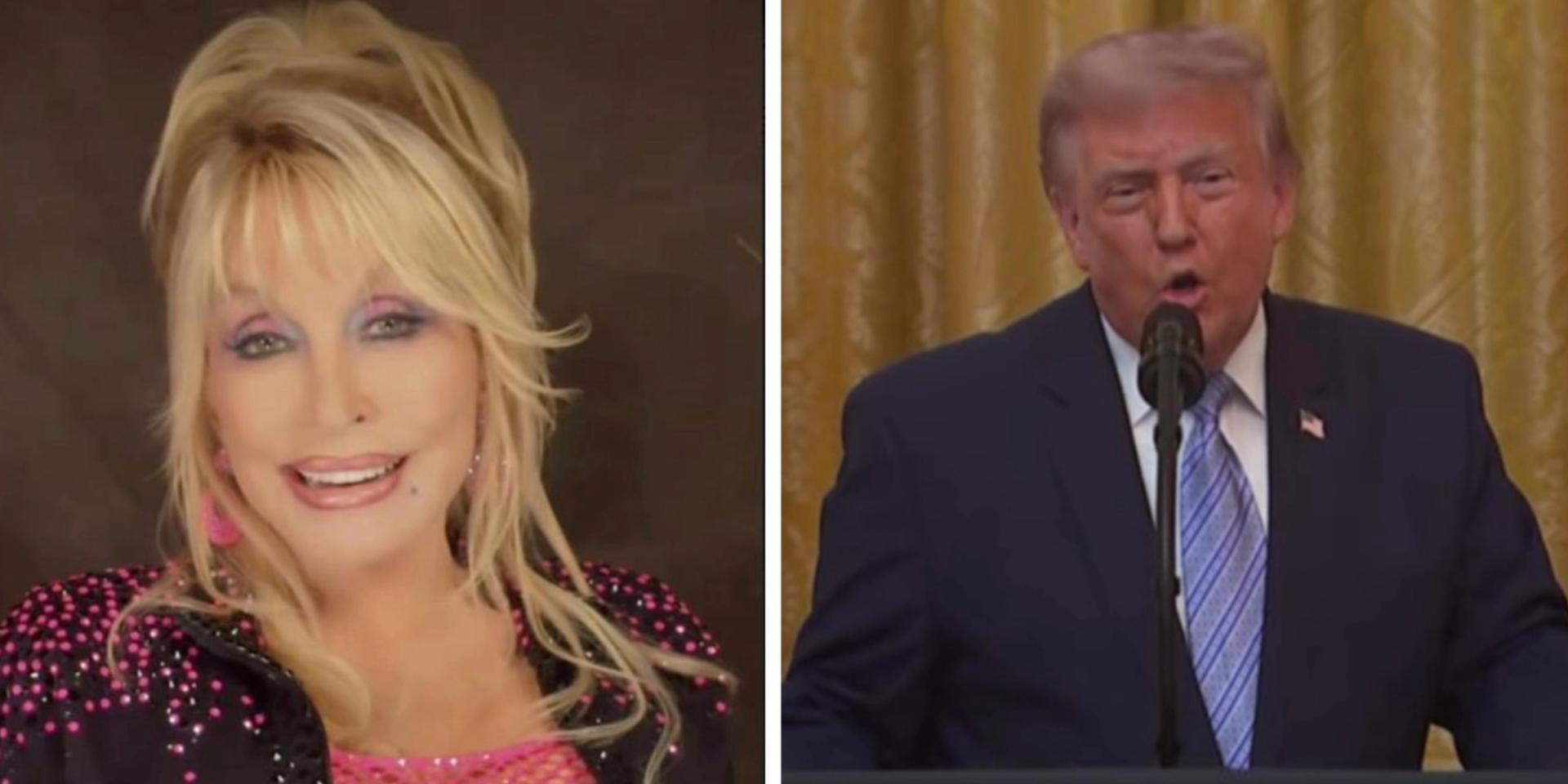 BREAKING: Trump orders American flags lowered to half-mast to honor late country legend Dolly Parton