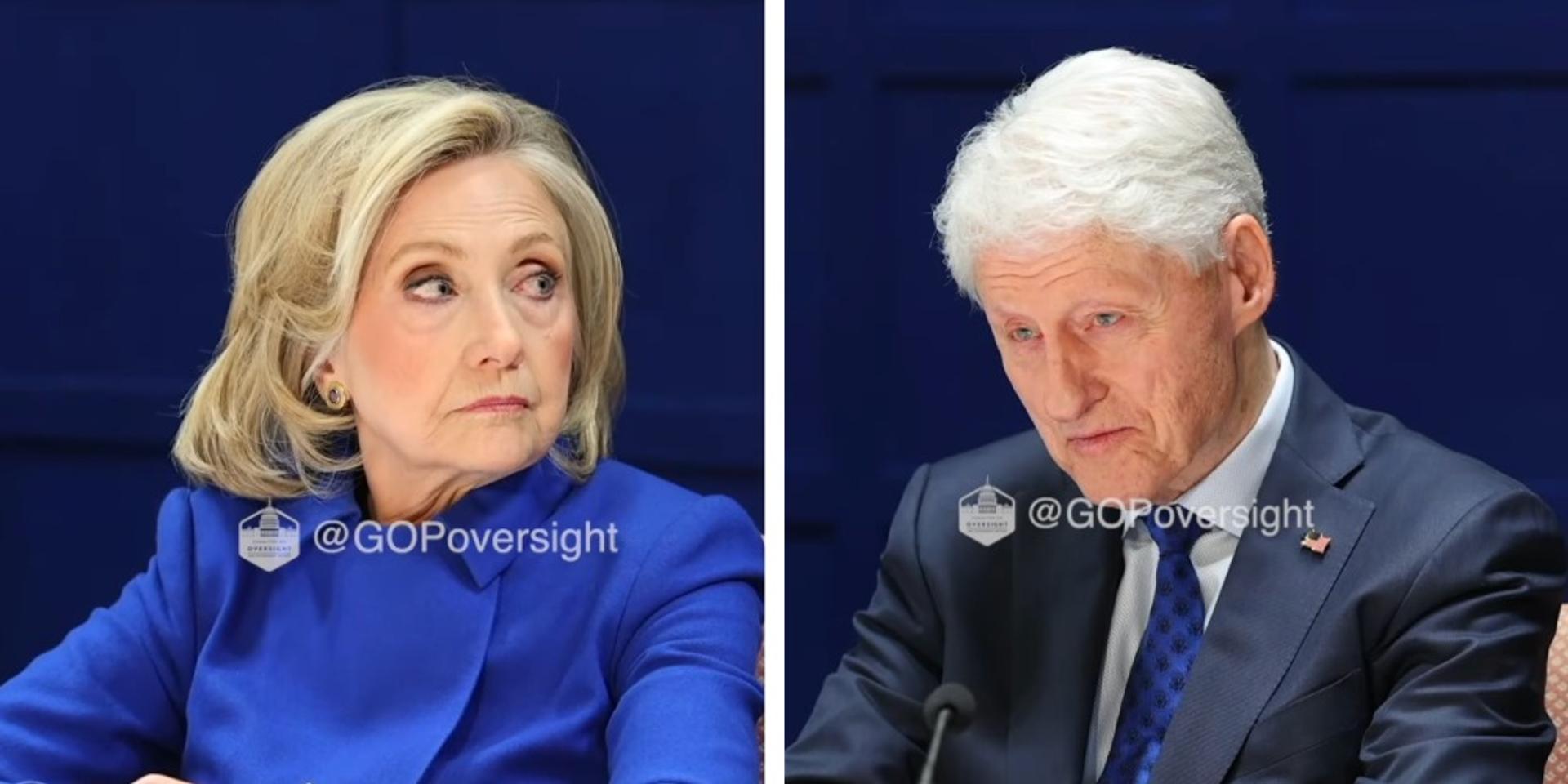 WATCH: Depositions of Bill, Hillary Clinton RELEASED by House Oversight