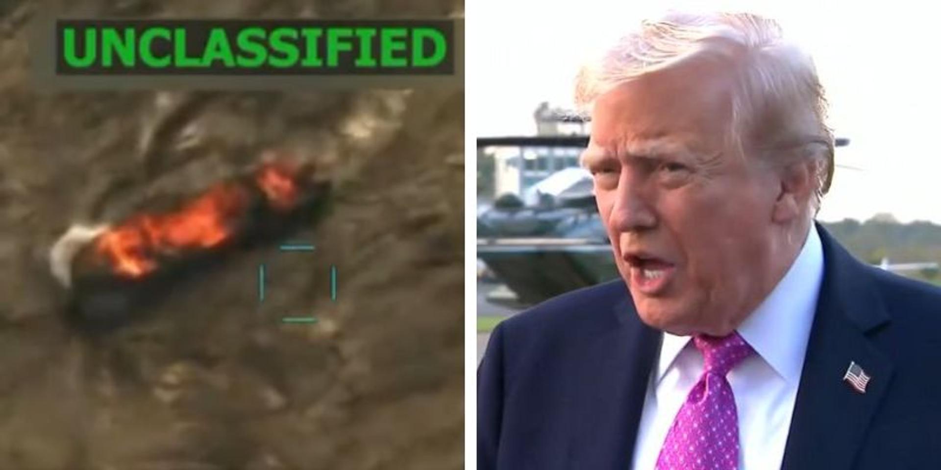 BREAKING: Trump says US hit 2nd boat carrying Venezuelan 'narcoterrorists'