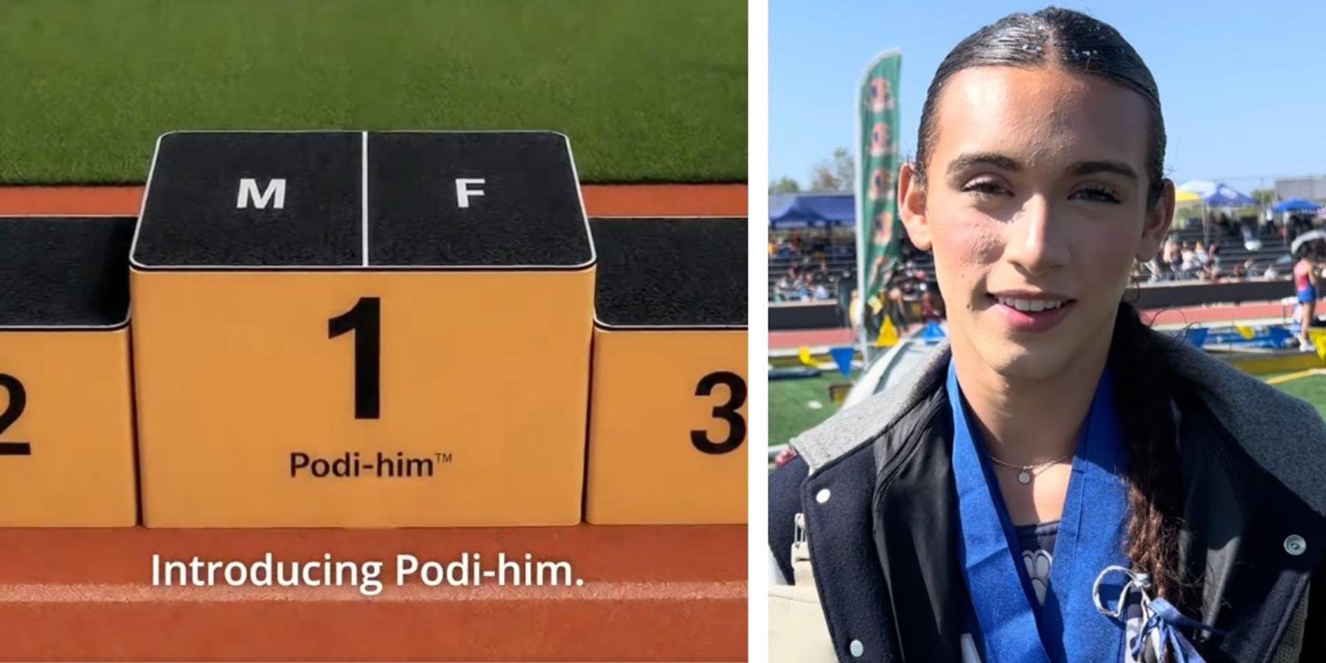 XX-XY Athletics mocks California’s policy of giving 2 medals when trans athlete wins girls' competition after AB Hernandez sweeps championships