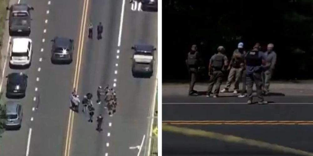 BREAKING: Suspect rams ICE agent with van in New Jersey while evading arrest, agent fires in response