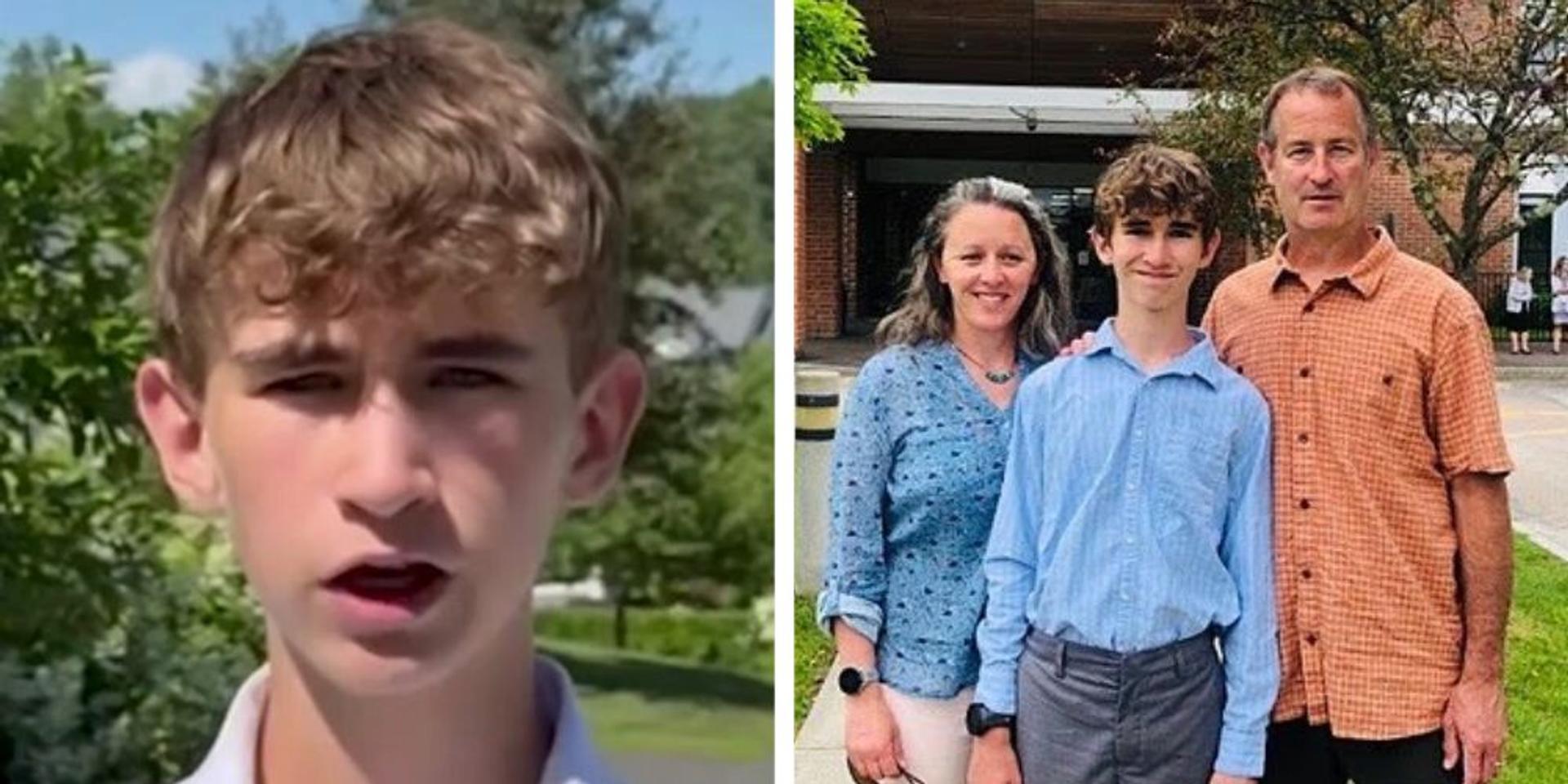 Meet the 14-year-old running for governor of Vermont on his own Freedom and Unity Party ticket