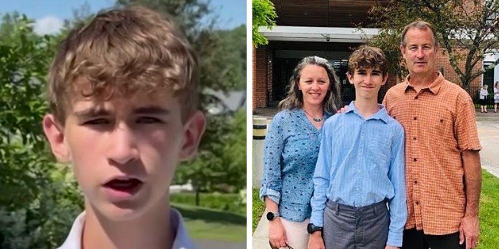 Meet the 14-year-old running for governor of Vermont on his own Freedom and Unity Party ticket