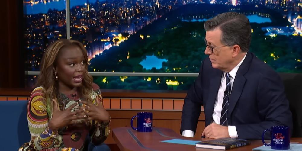 Stephen Colbert cautions Karine Jean-Pierre not to slam Dems too hard