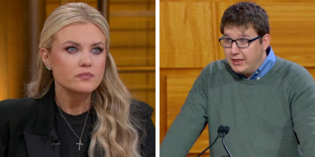 CBS platforms last person to ask Charlie Kirk a question—he demands Erika condemn Trump's rhetoric