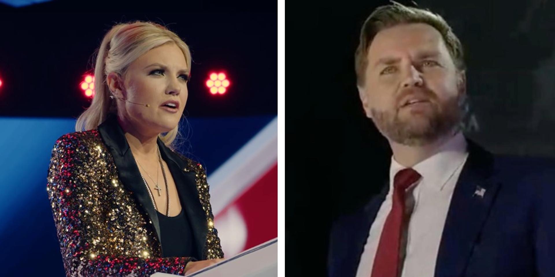 ERIKA KIRK AT AMFEST: We're going to get JD Vance elected in 2028