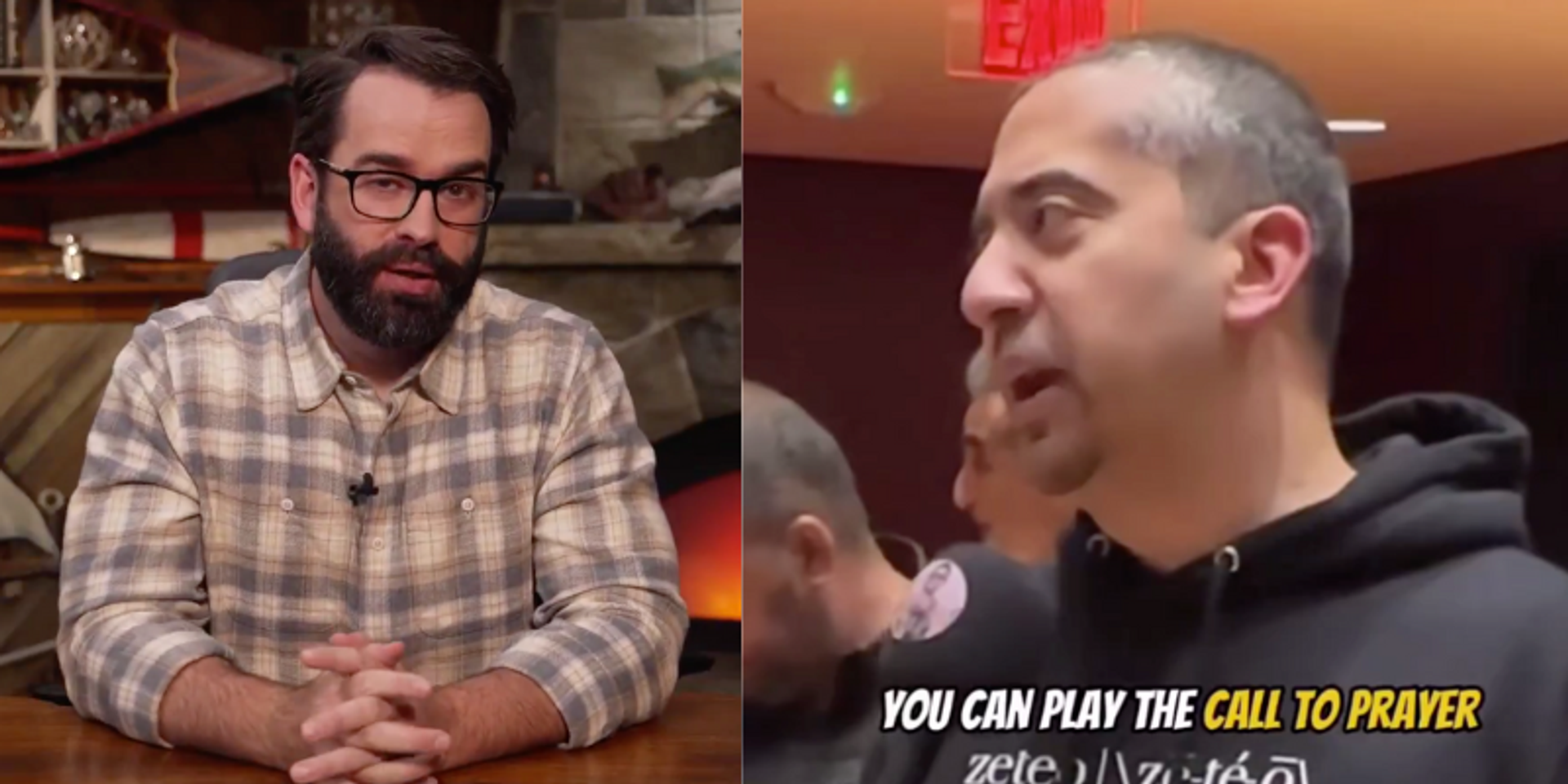 Matt Walsh calls Mehdi Hasan an ‘ungrateful little b*tch’ for demanding Islamic call to prayer be heard alongside Christian church bells