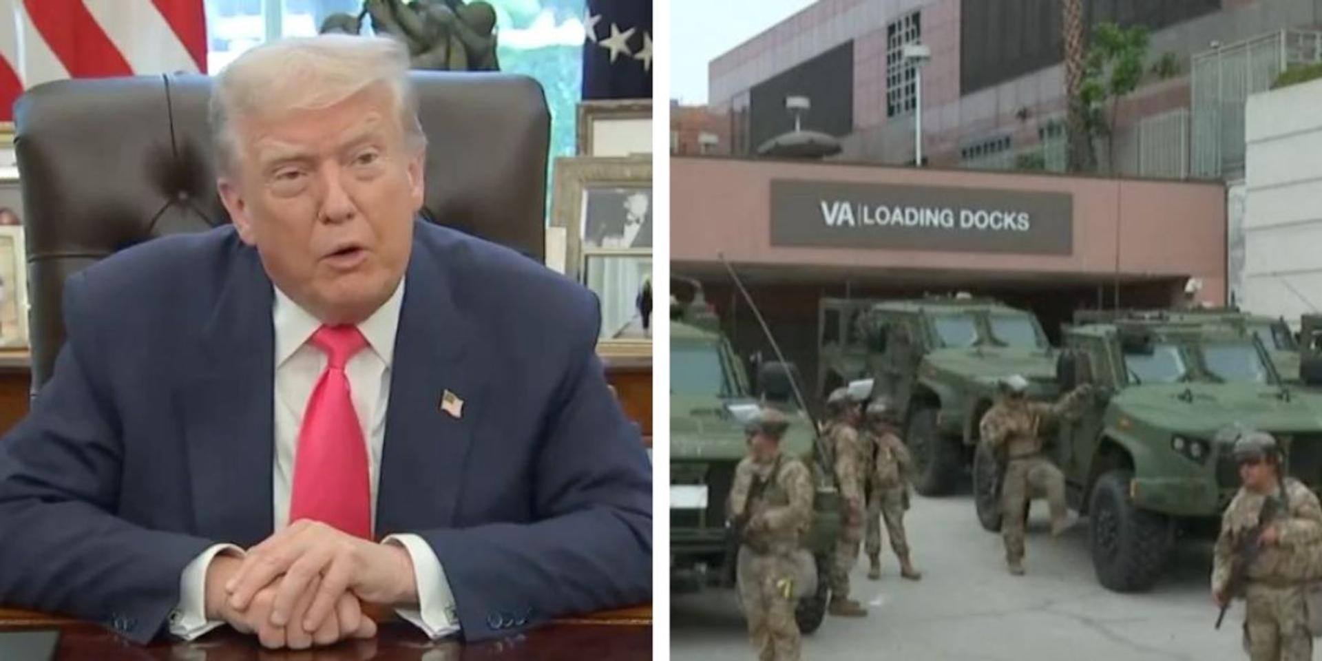 BREAKING: Trump to ride along with National Guard in DC tonight