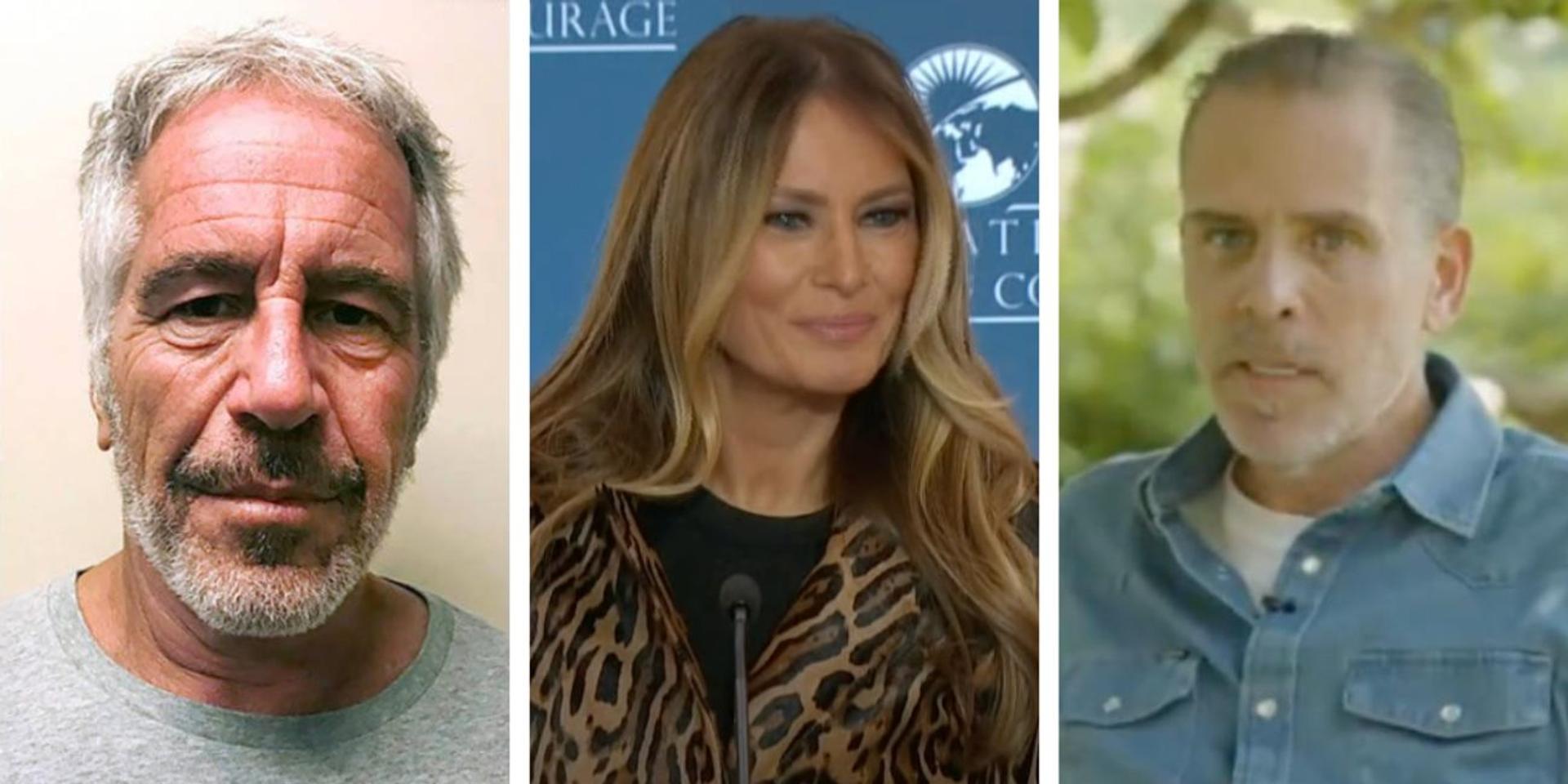 Melania threatens Hunter Biden with $1 billion lawsuit after he claimed Epstein introduced her to Trump