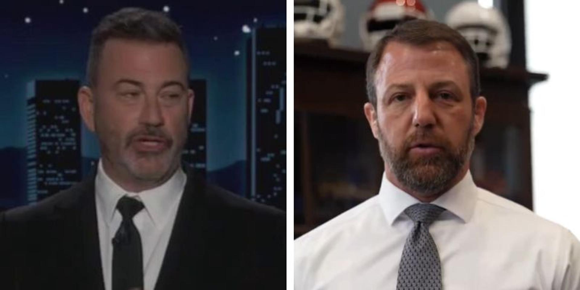 Jimmy Kimmel under fire for mocking DHS Sec Markwayne Mullin over blue-collar work